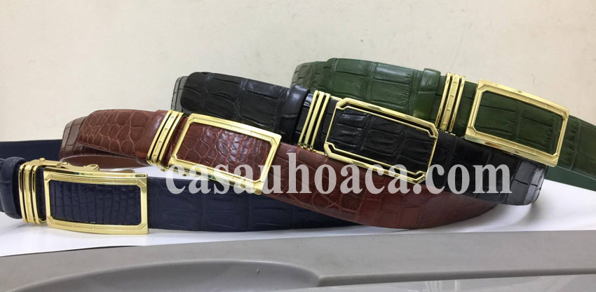 Dây nịt nam da cá sấu Dây nịt nam da cá sấu