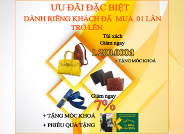 TRÂN TRỌNG SỰ QUAY LẠI – ƯU ĐÃI ĐẶC BIỆT DÀNH RIÊNG CHO KHÁCH HÀNG