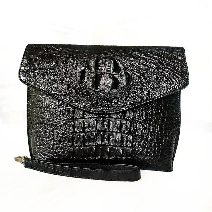 Clutch cầm tay da cá sấu - 0207